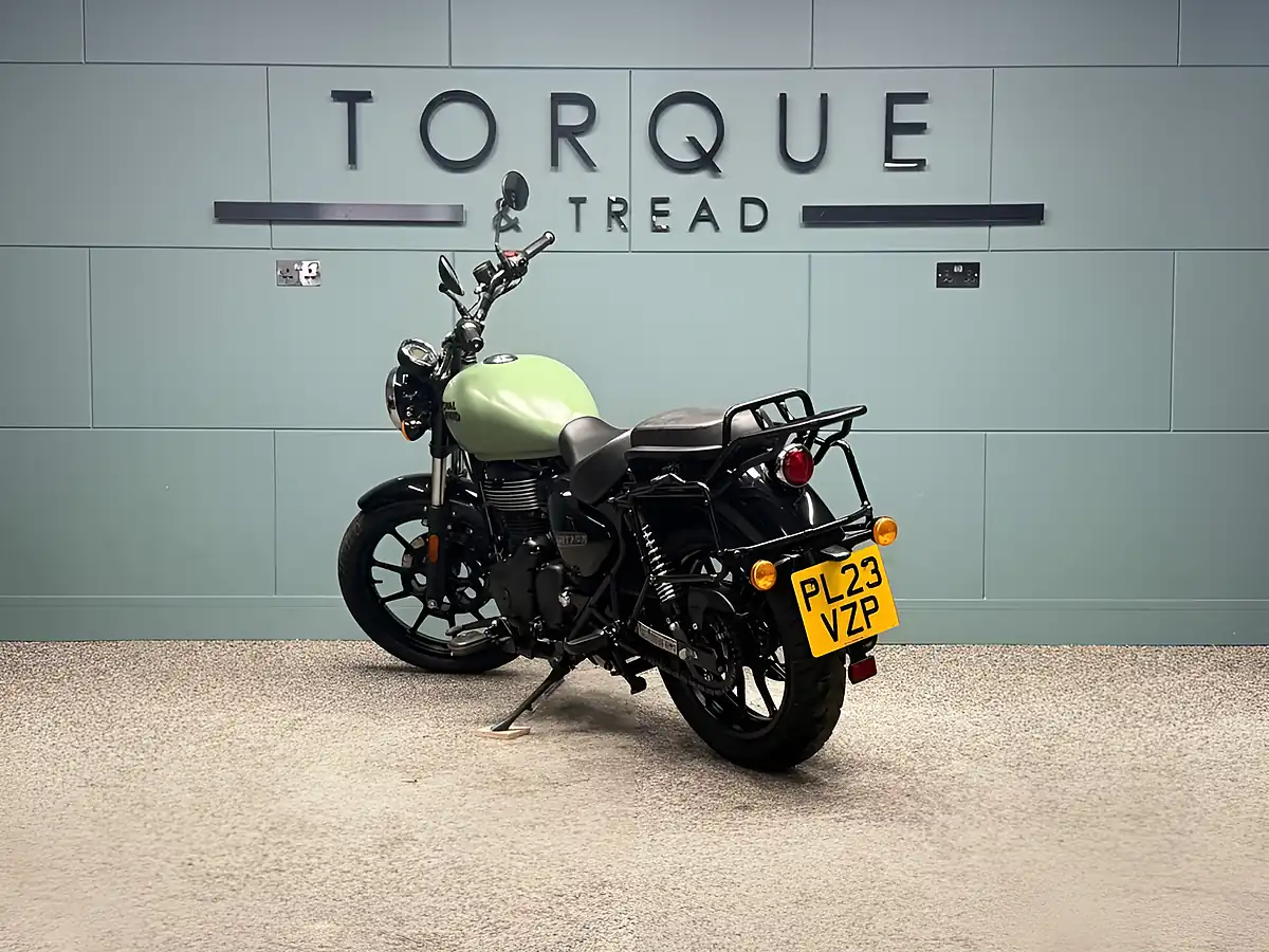 Used 2023 Royal Enfield Meteor 350 Fireball Green - Interior and Exterior details 6