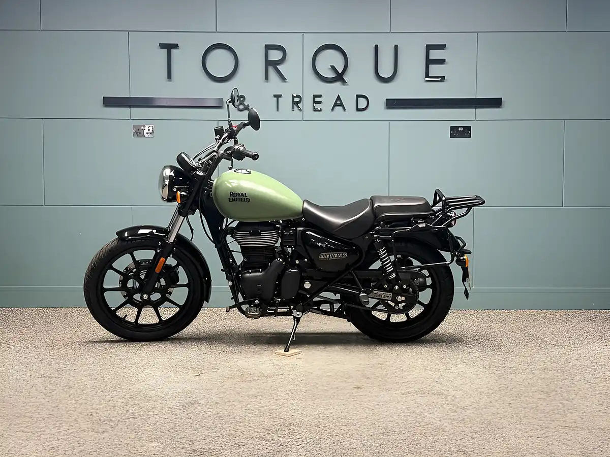 Used 2023 Royal Enfield Meteor 350 Fireball Green - Interior and Exterior details 8