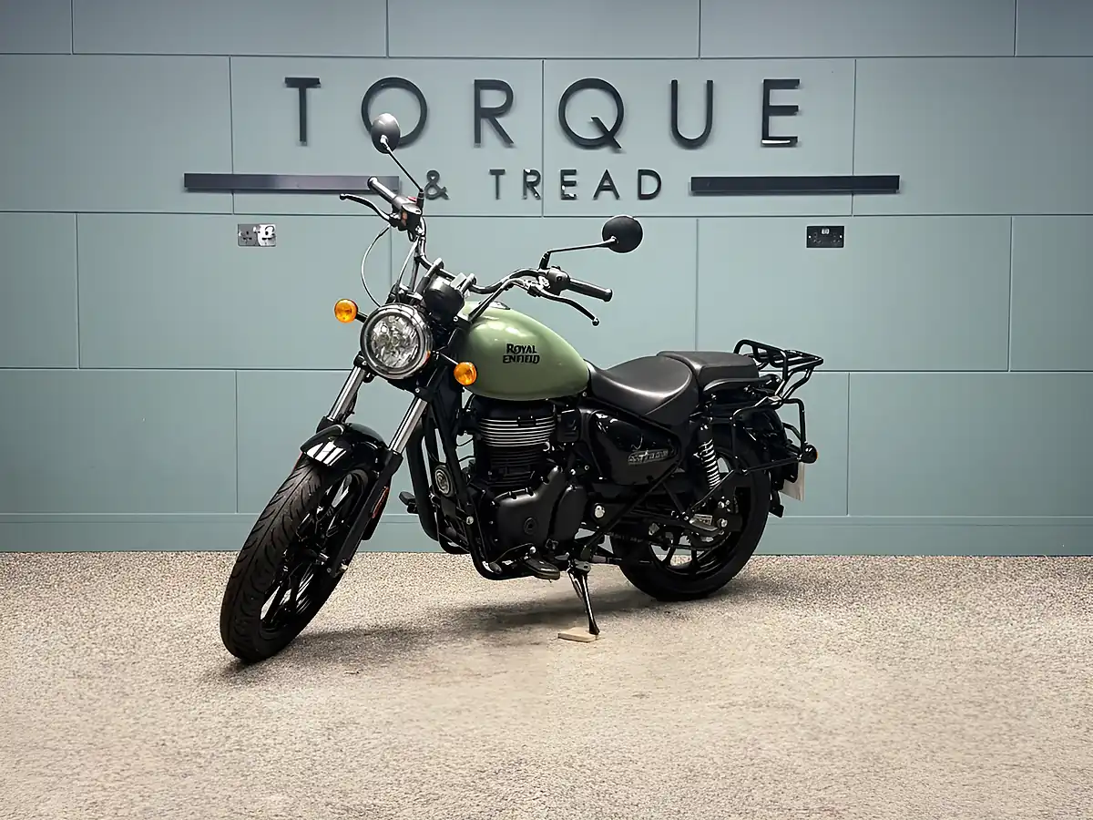 Used 2023 Royal Enfield Meteor 350 Fireball Green - Interior and Exterior details 9