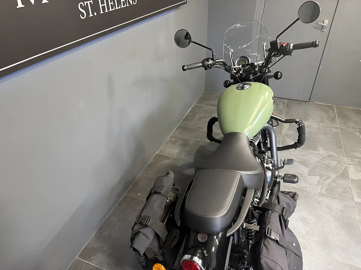 Used 2023 Royal Enfield Meteor 350 Green - Interior and Exterior details 10