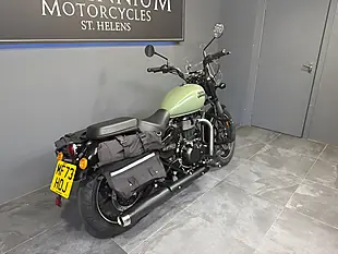 Used 2023 Royal Enfield Meteor 350 Green - Interior and Exterior details 3