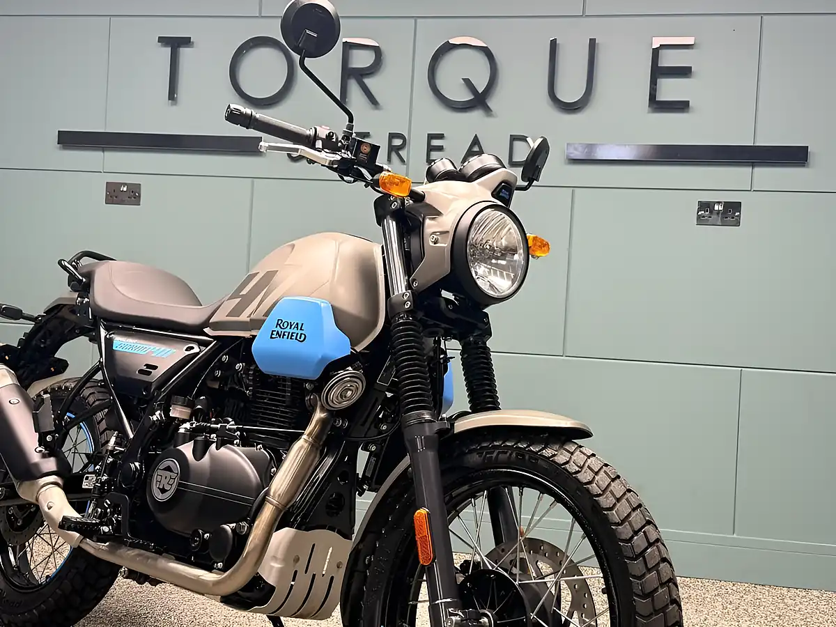 Used 2023 Royal Enfield Scram 411 Adventure Grey - Interior and Exterior details 10