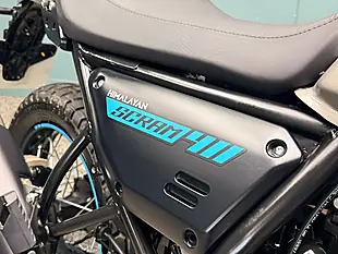 Used 2023 Royal Enfield Scram 411 Adventure Grey - Interior and Exterior details 13