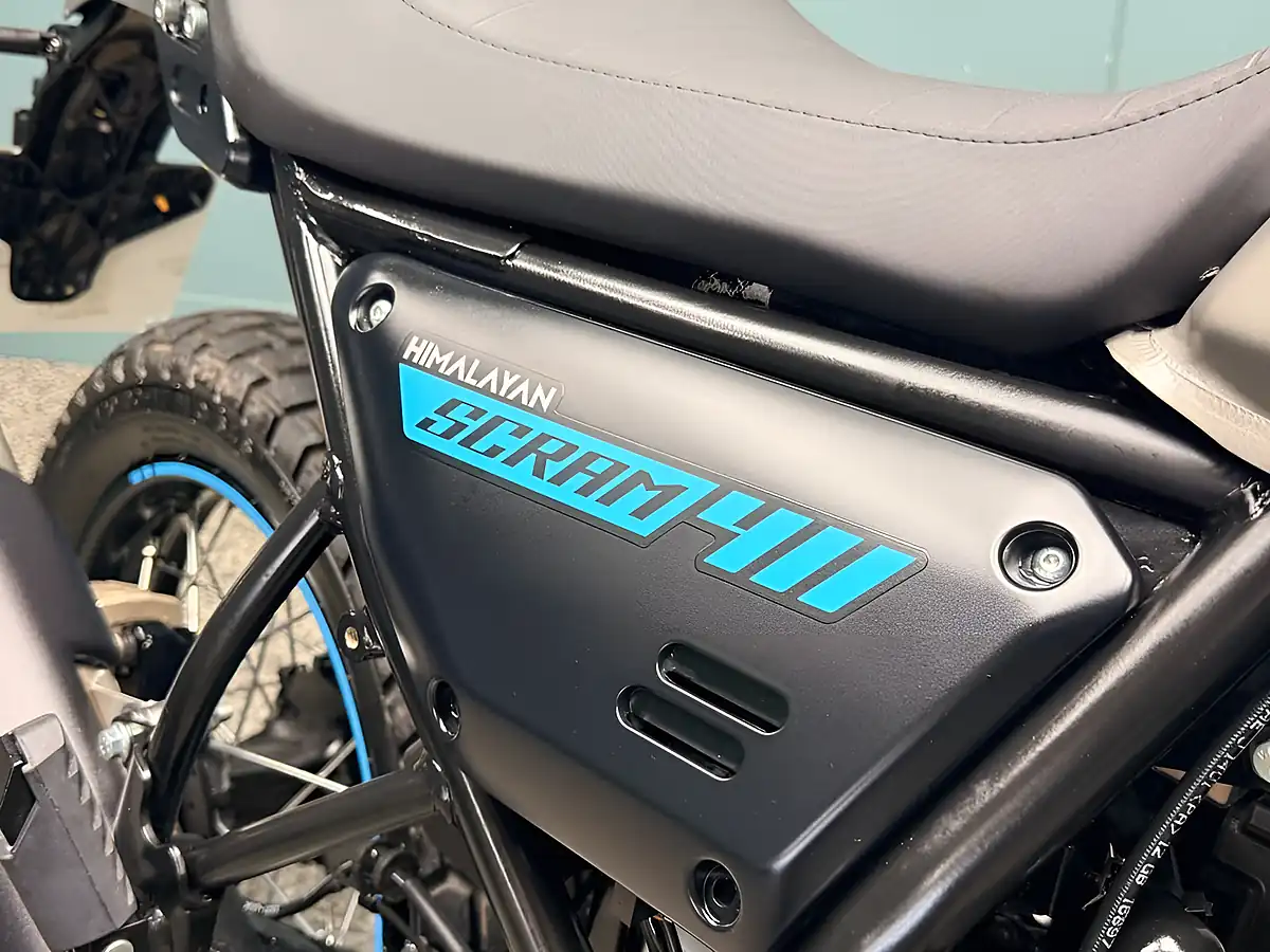 Used 2023 Royal Enfield Scram 411 Adventure Grey - Interior and Exterior details 13