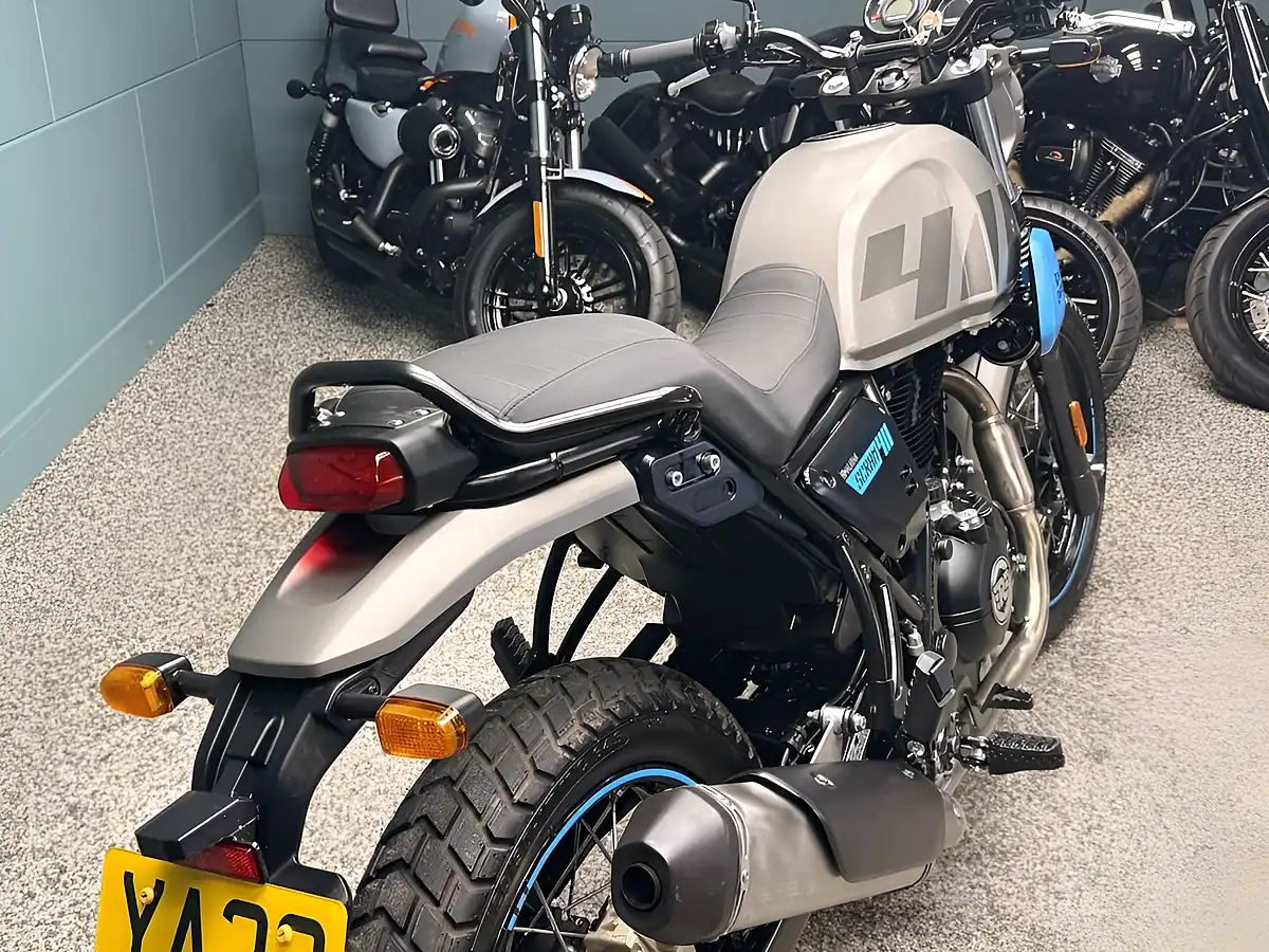 Used 2023 Royal Enfield Scram 411 Adventure Grey - Interior and Exterior details 14