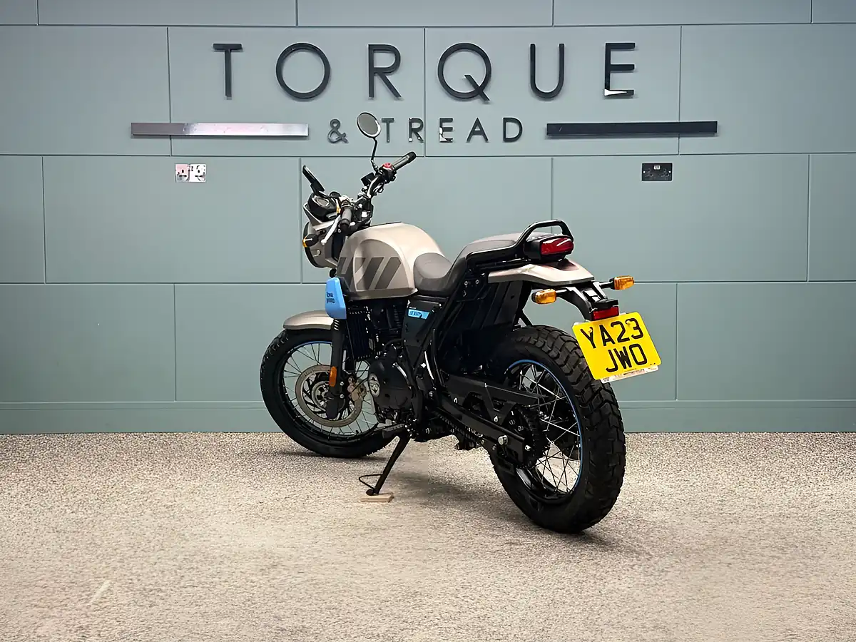 Used 2023 Royal Enfield Scram 411 Adventure Grey - Interior and Exterior details 6