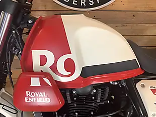 Used 2023 Royal Enfield Scram 411 White - Interior and Exterior details 13