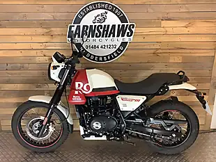 Used 2023 Royal Enfield Scram 411 White - Interior and Exterior details 2