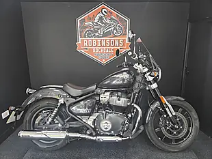 Used 2023 Royal Enfield Super Meteor 650 Black - Interior and Exterior details 2