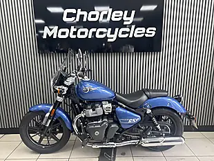 Used 2023 Royal Enfield Super Meteor Blue - Interior and Exterior details 2