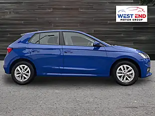 Used 2023 Skoda Fabia Se Comfort Blue - Interior and Exterior details 2
