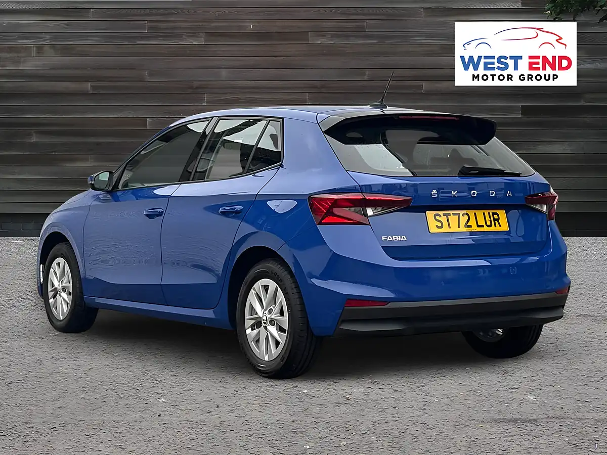 Used 2023 Skoda Fabia Se Comfort Blue - Interior and Exterior details 3