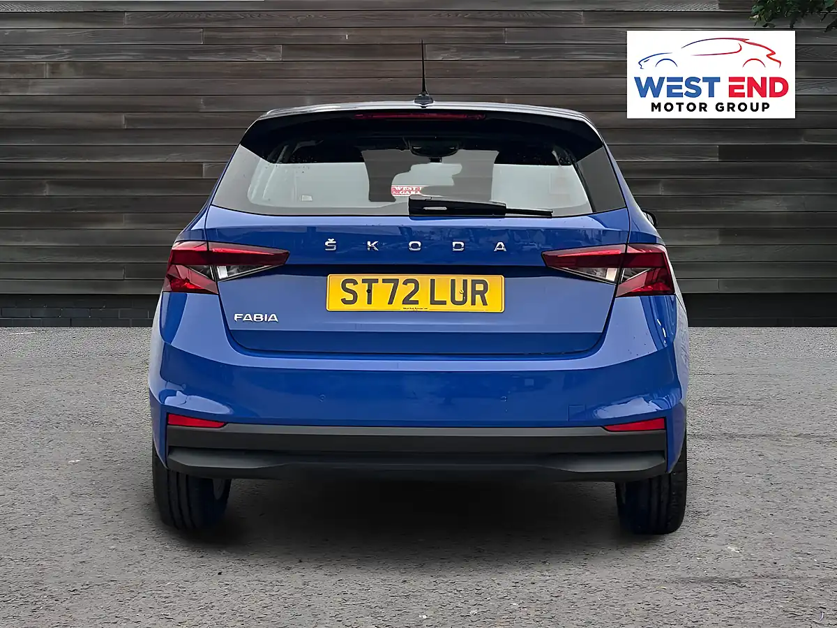 Used 2023 Skoda Fabia Se Comfort Blue - Interior and Exterior details 4