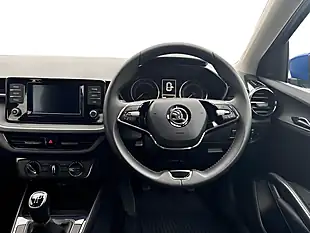 Used 2023 Skoda Fabia Se Comfort Blue - Interior and Exterior details 9