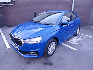 Used 2023 Skoda Fabia Se Comfort Blue - Interior and Exterior details 2