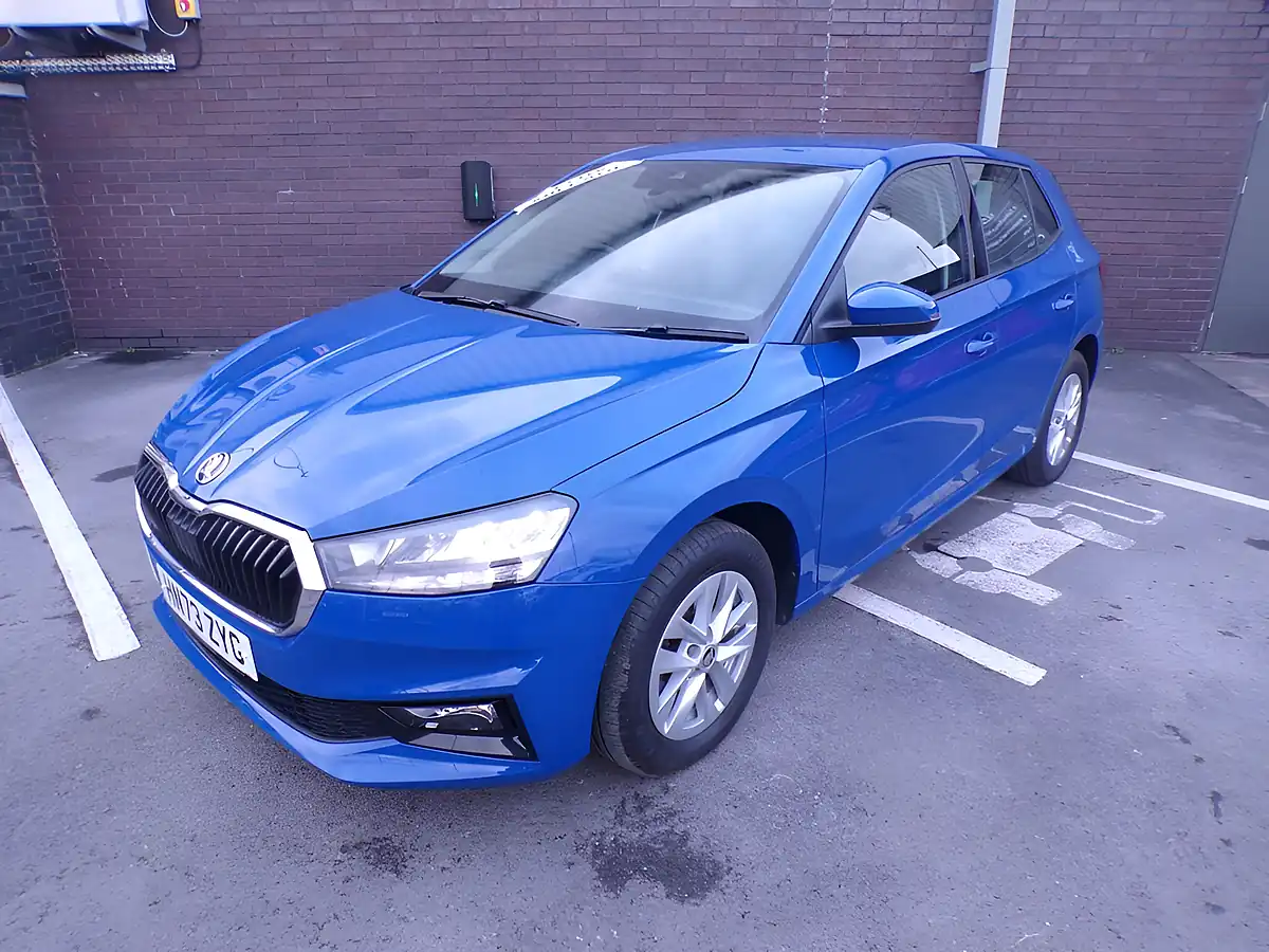 Used 2023 Skoda Fabia Se Comfort Blue - Interior and Exterior details 2