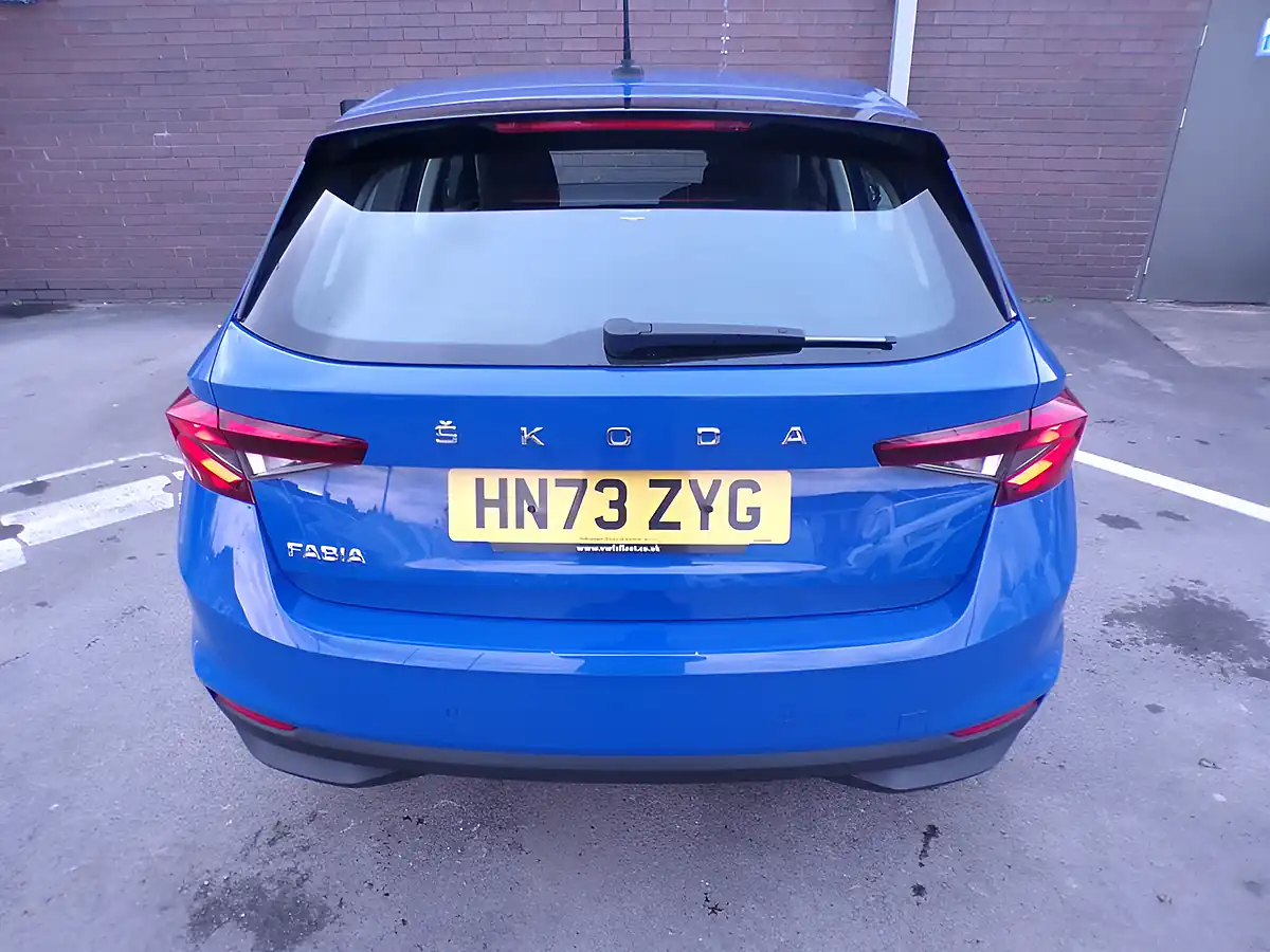 Used 2023 Skoda Fabia Se Comfort Blue - Interior and Exterior details 6