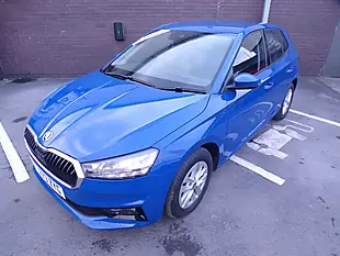 Used 2023 Skoda Fabia Se Comfort Blue - Interior and Exterior details 7