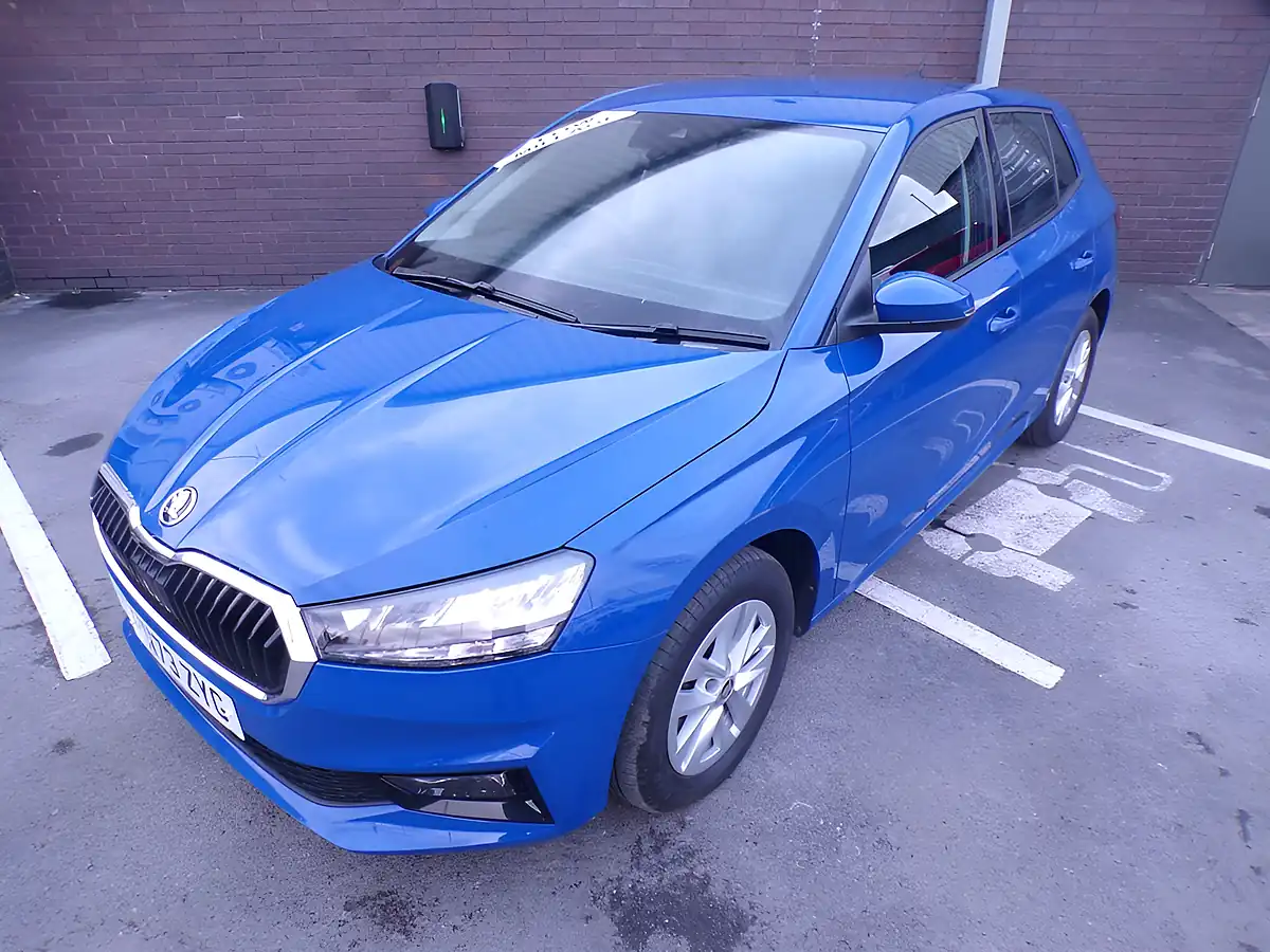 Used 2023 Skoda Fabia Se Comfort Blue - Interior and Exterior details 7