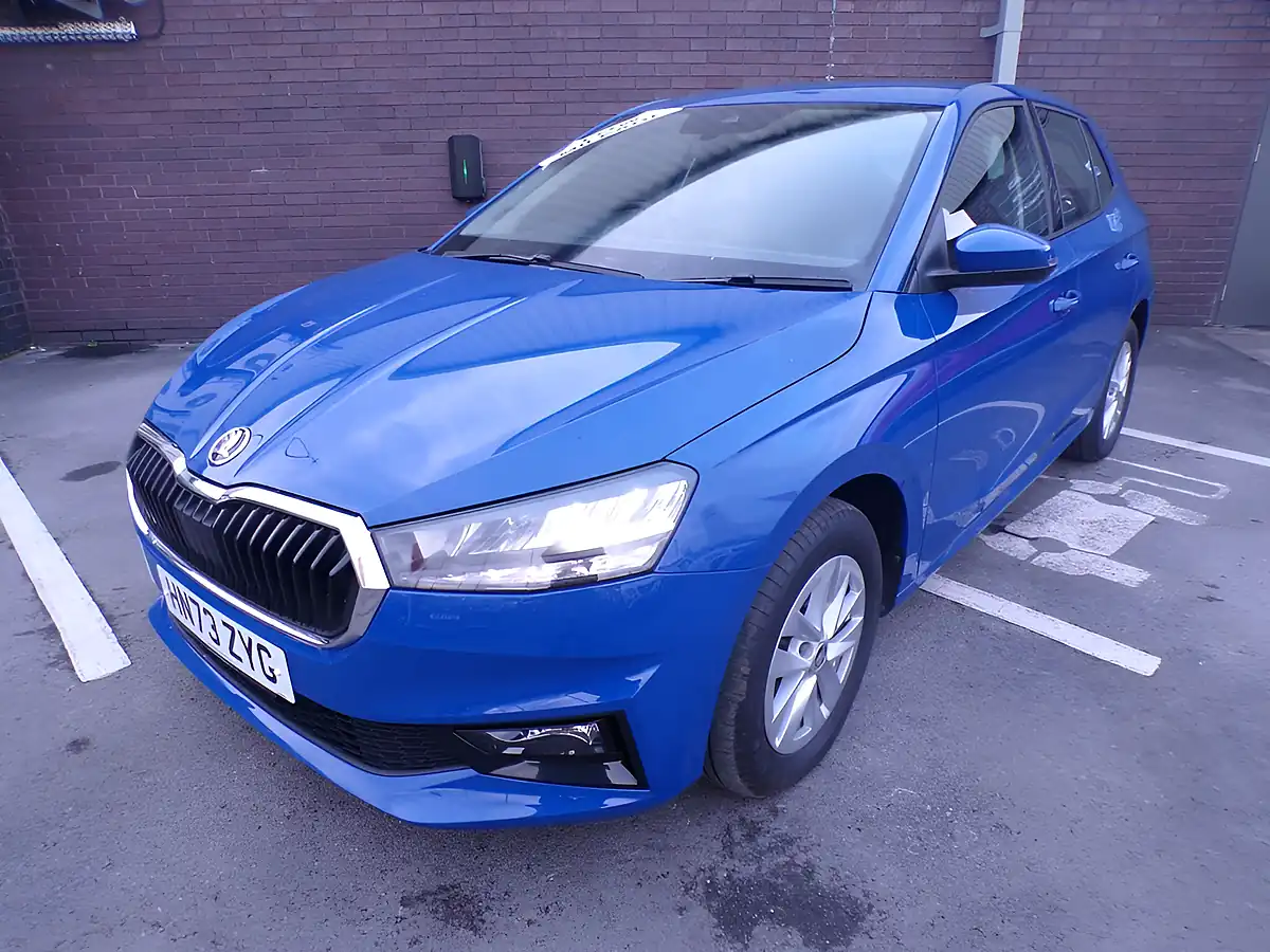 Used 2023 Skoda Fabia Se Comfort Blue - Interior and Exterior details 8