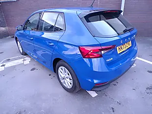 Used 2023 Skoda Fabia Se Comfort Blue - Interior and Exterior details 9