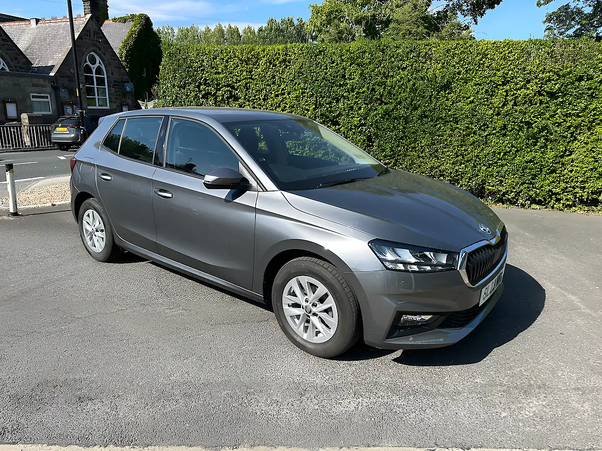 Used 2023 Skoda Fabia Se Comfort Grey - Front View