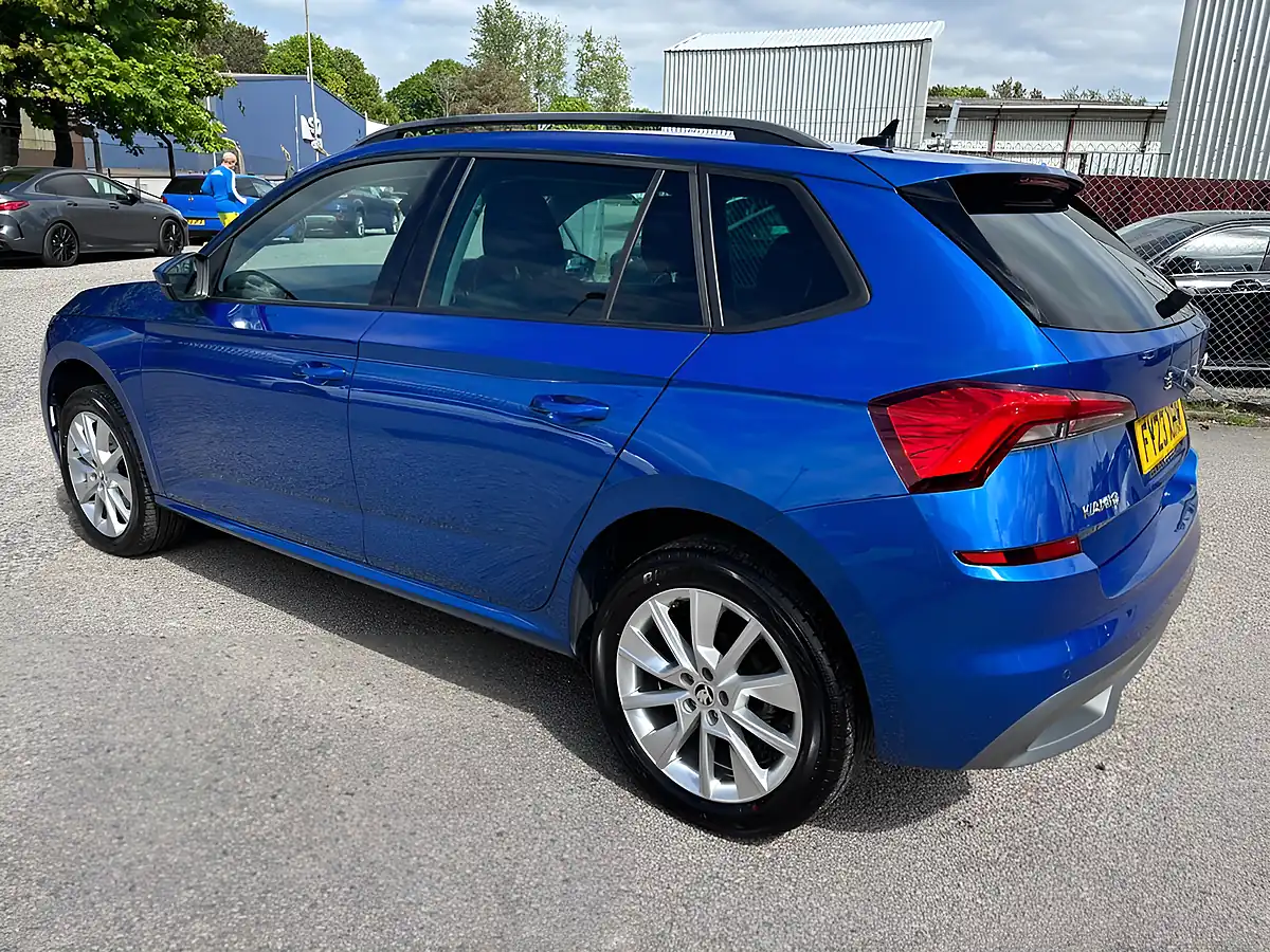 Used 2023 Skoda Kamiq Se Drive Blue - Interior and Exterior details 10