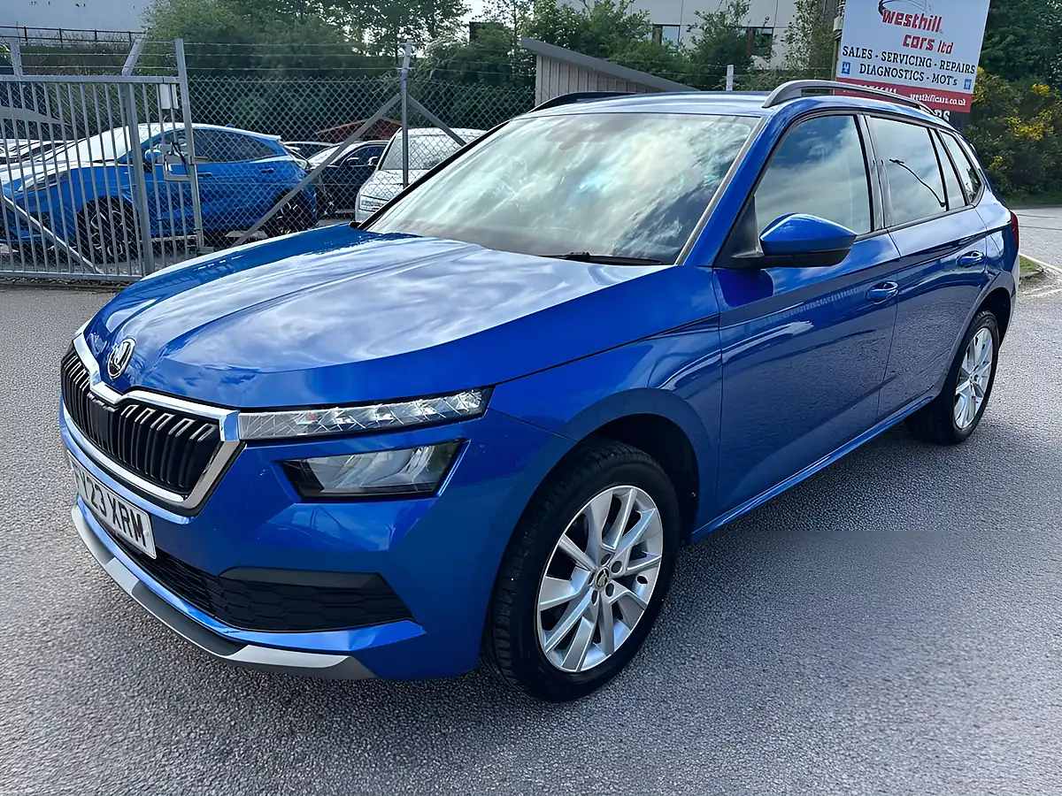 Used 2023 Skoda Kamiq Se Drive Blue - Interior and Exterior details 13