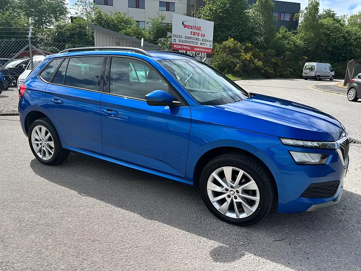 Used 2023 Skoda Kamiq Se Drive Blue - Interior and Exterior details 5