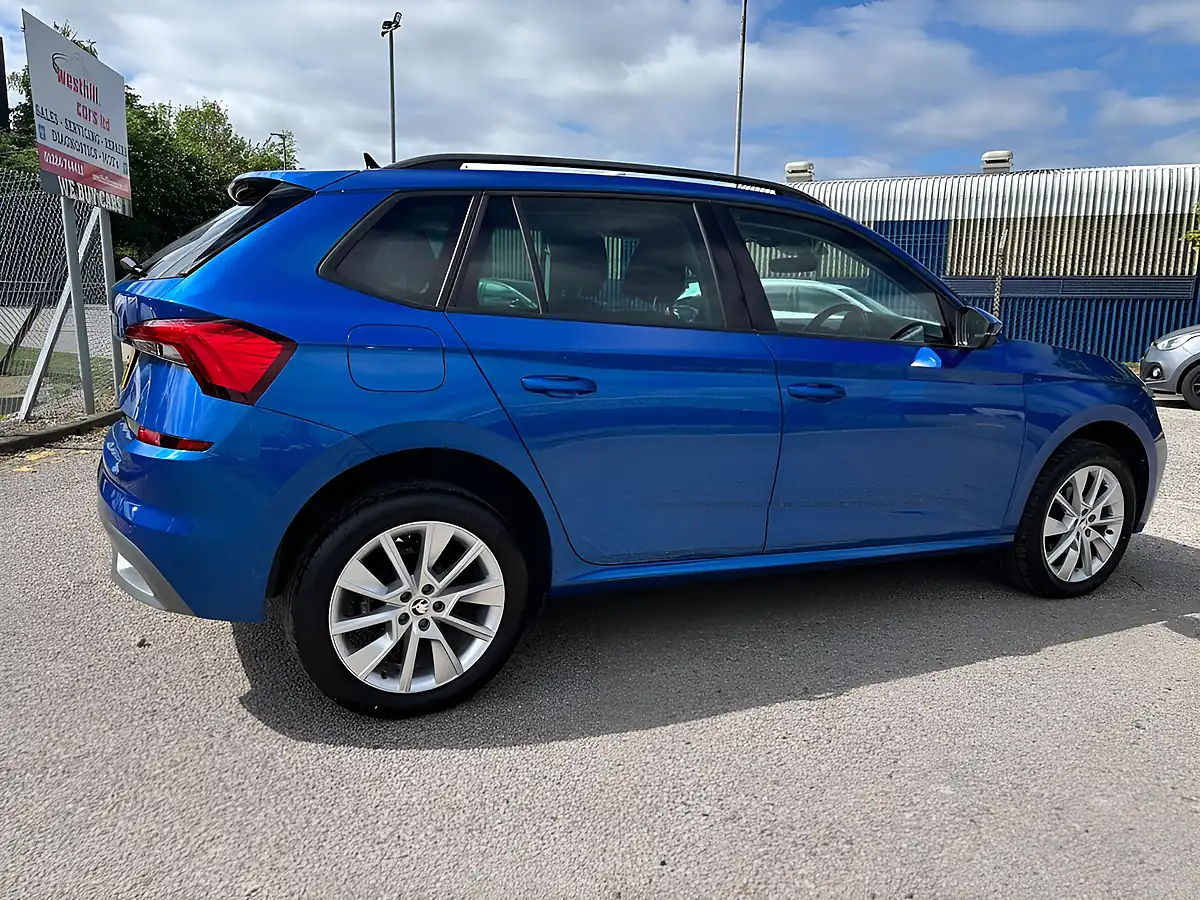 Used 2023 Skoda Kamiq Se Drive Blue - Interior and Exterior details 6