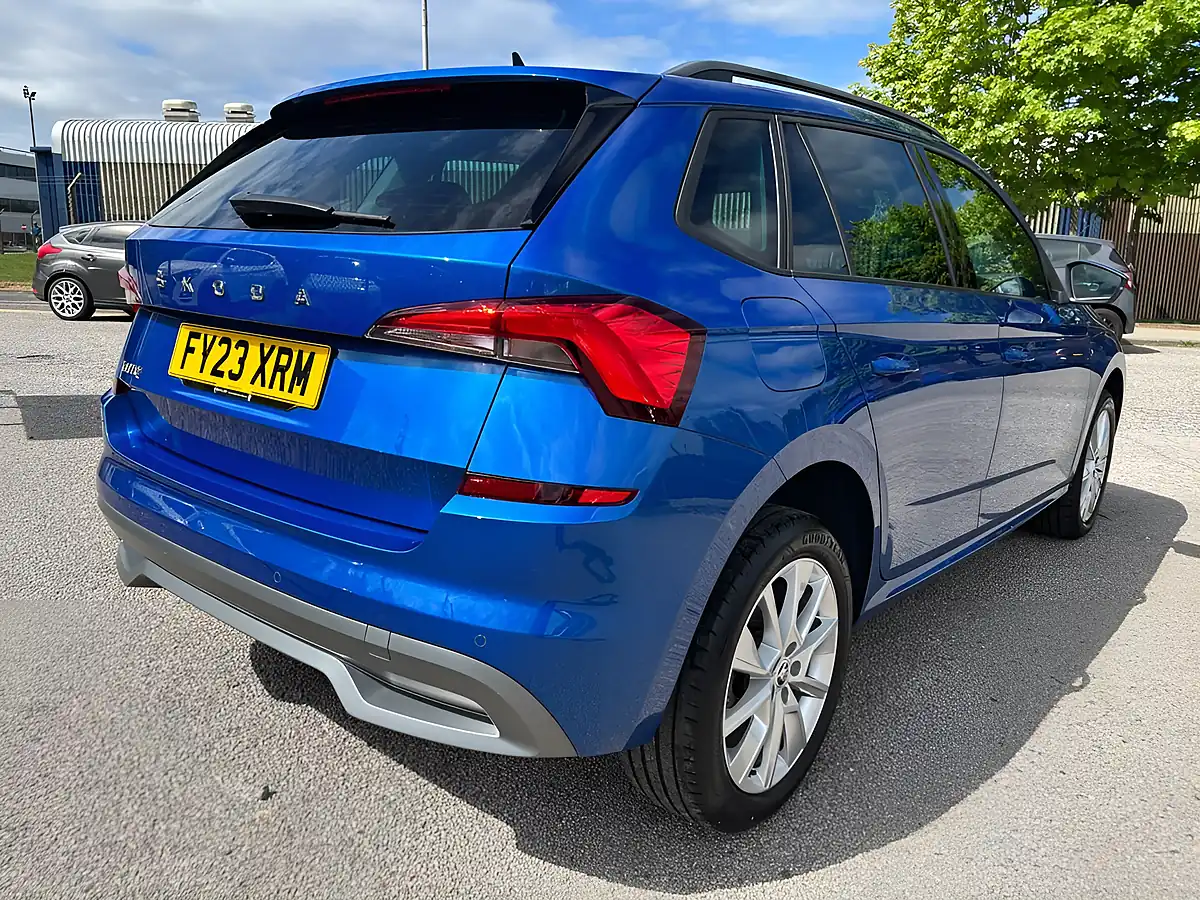 Used 2023 Skoda Kamiq Se Drive Blue - Interior and Exterior details 7