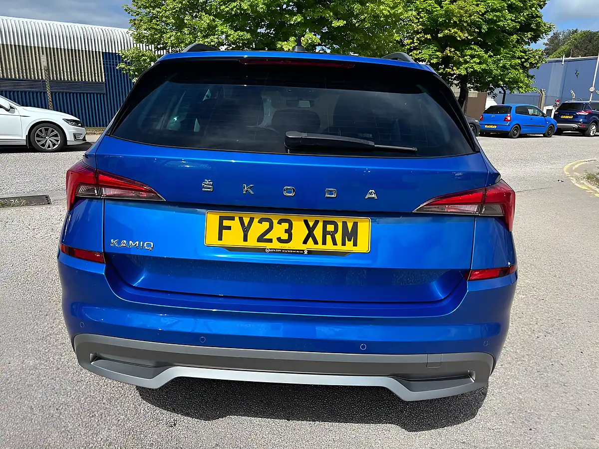 Used 2023 Skoda Kamiq Se Drive Blue - Interior and Exterior details 8