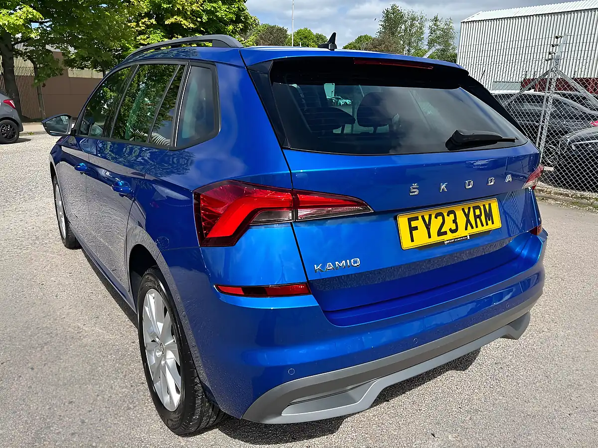 Used 2023 Skoda Kamiq Se Drive Blue - Interior and Exterior details 9