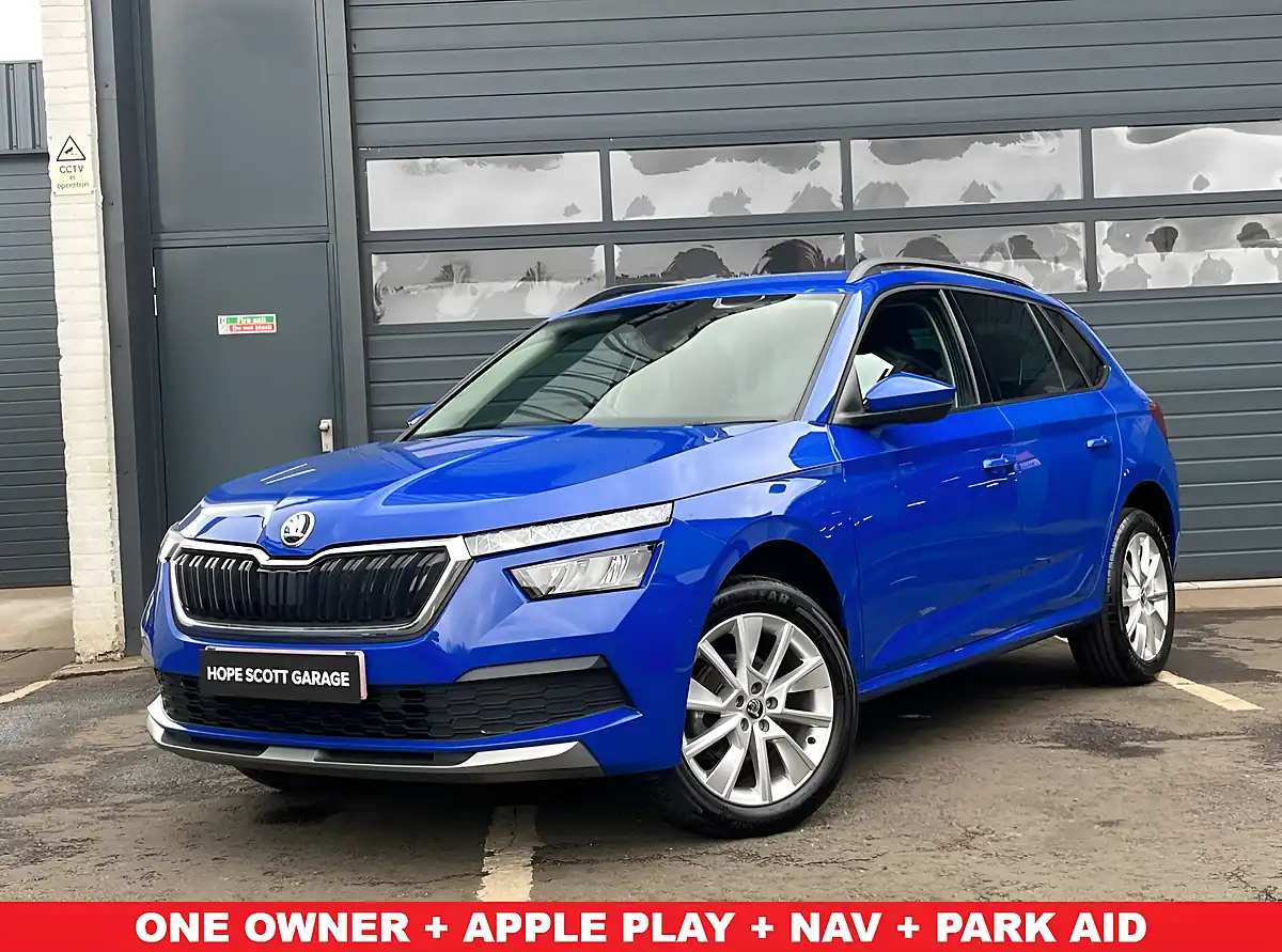 Used 2023 Skoda Kamiq Se Drive Blue - Front View