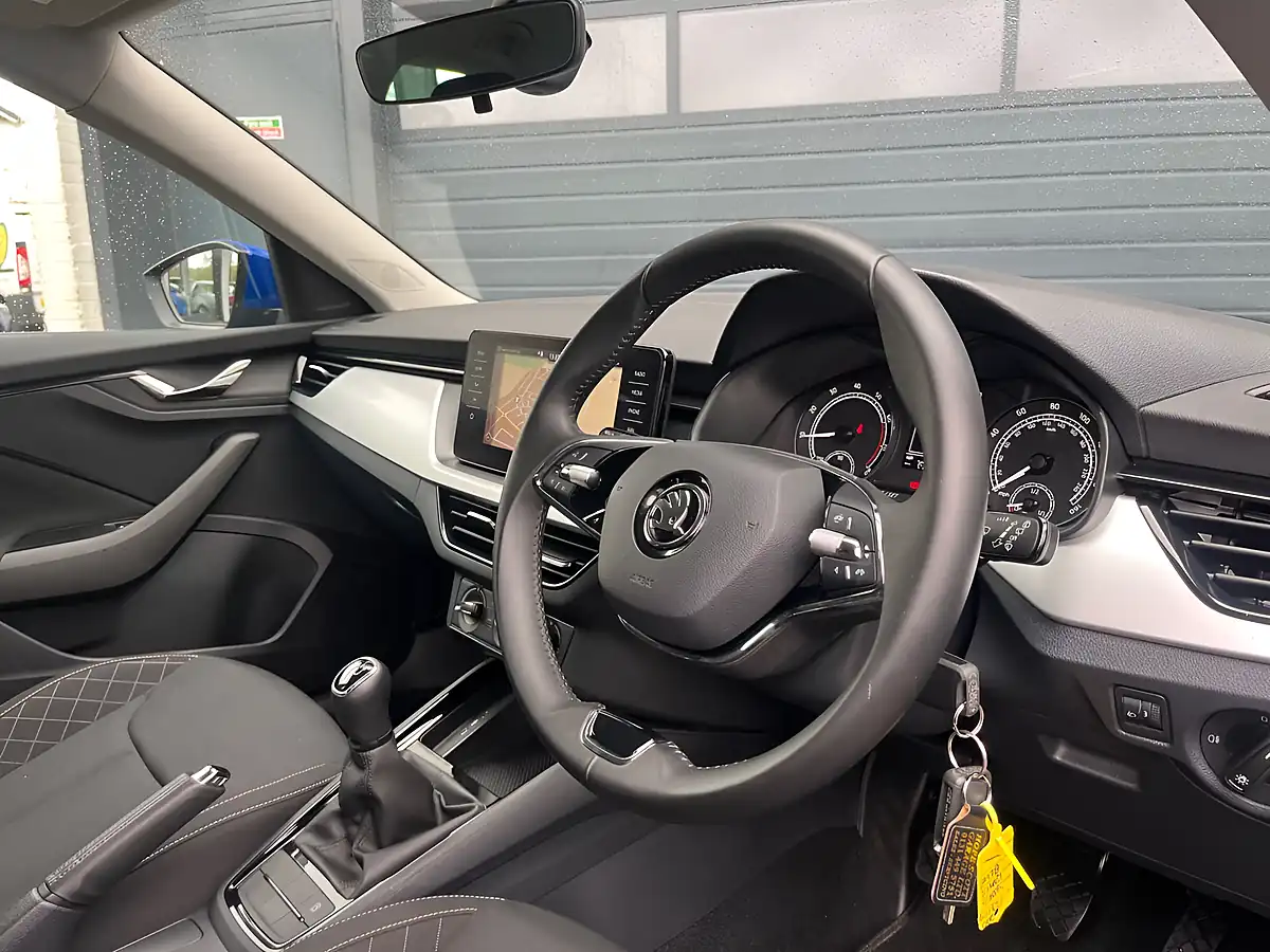 Used 2023 Skoda Kamiq Se Drive Blue - Interior and Exterior details 11