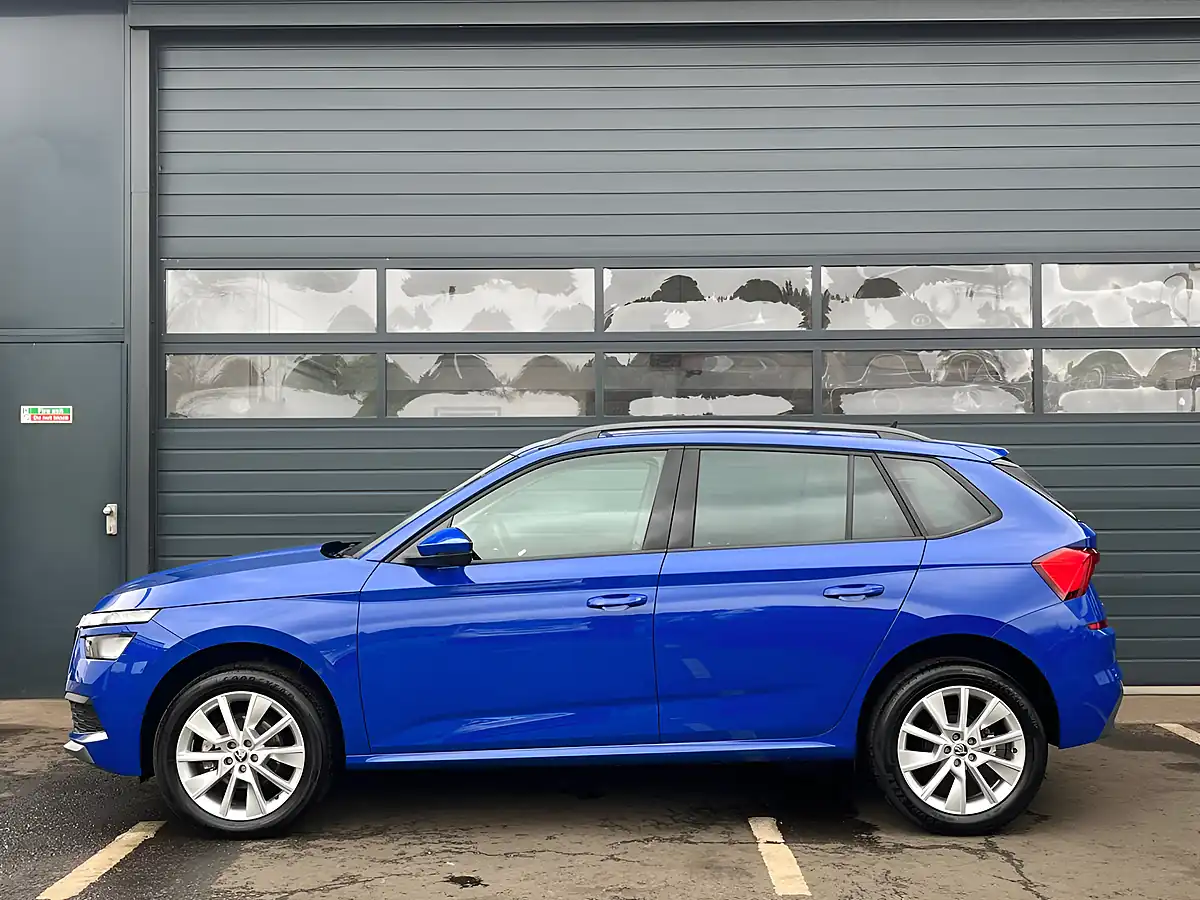 Used 2023 Skoda Kamiq Se Drive Blue - Interior and Exterior details 2