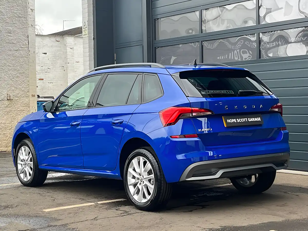 Used 2023 Skoda Kamiq Se Drive Blue - Interior and Exterior details 3