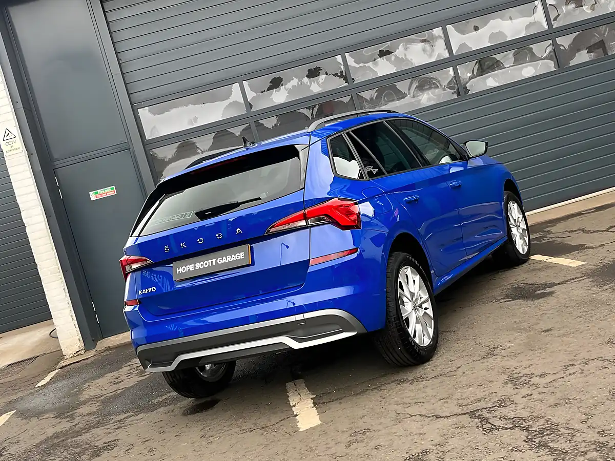 Used 2023 Skoda Kamiq Se Drive Blue - Interior and Exterior details 7