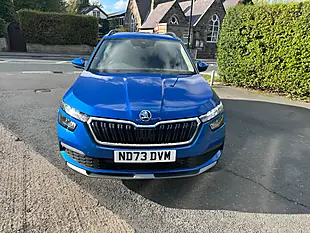 Used 2023 Skoda Kamiq Se Drive Blue - Interior and Exterior details 2