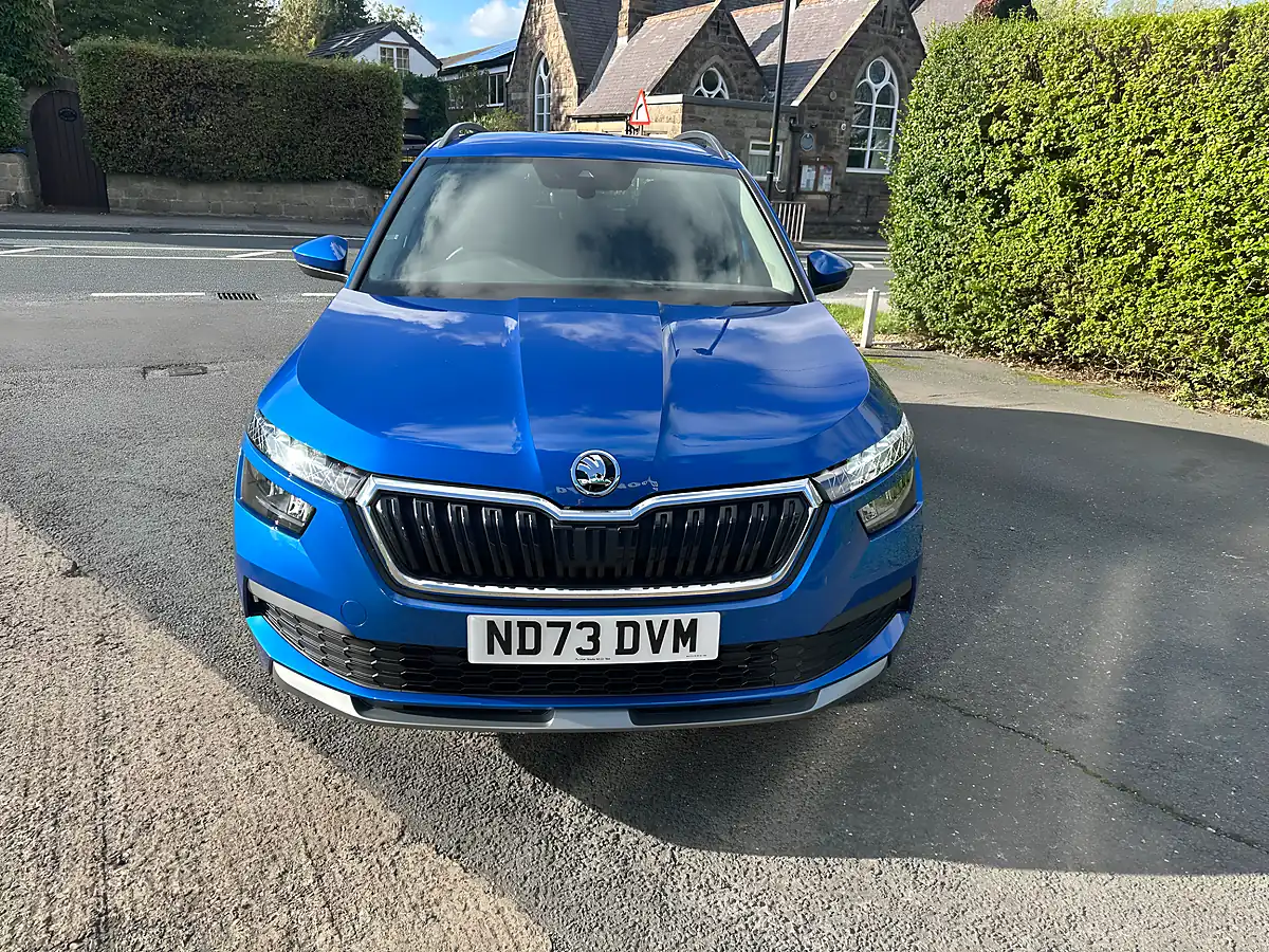 Used 2023 Skoda Kamiq Se Drive Blue - Interior and Exterior details 2