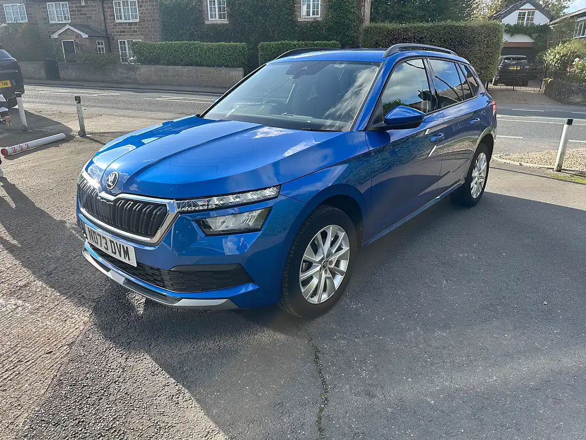 Used 2023 Skoda Kamiq Se Drive Blue - Interior and Exterior details 3