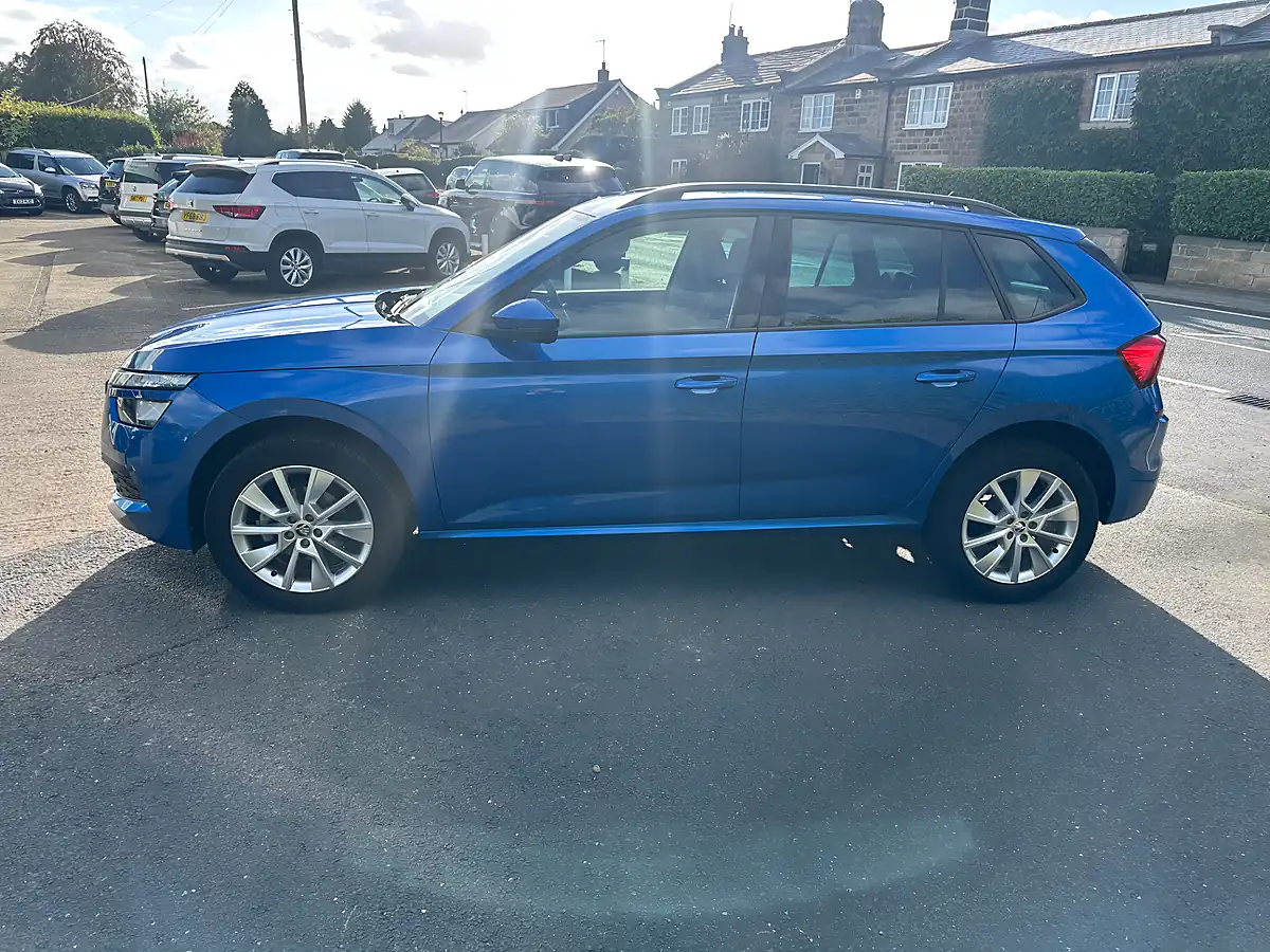 Used 2023 Skoda Kamiq Se Drive Blue - Interior and Exterior details 4
