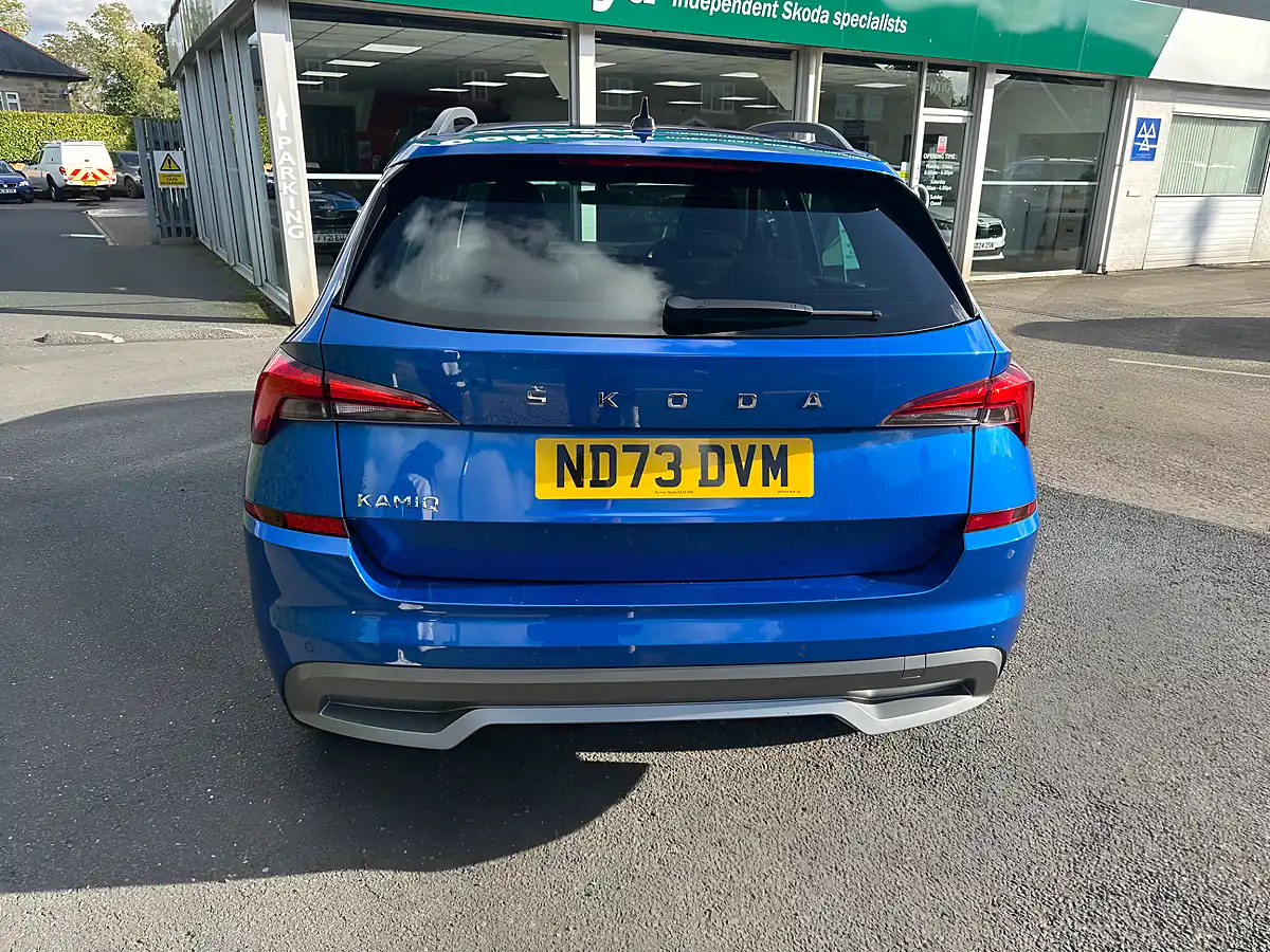 Used 2023 Skoda Kamiq Se Drive Blue - Interior and Exterior details 6