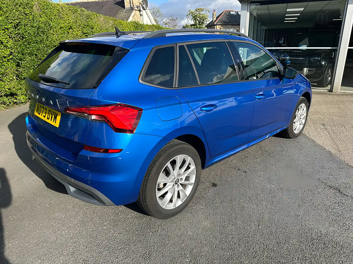 Used 2023 Skoda Kamiq Se Drive Blue - Interior and Exterior details 7
