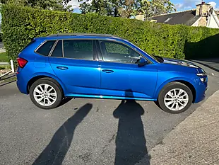 Used 2023 Skoda Kamiq Se Drive Blue - Interior and Exterior details 8