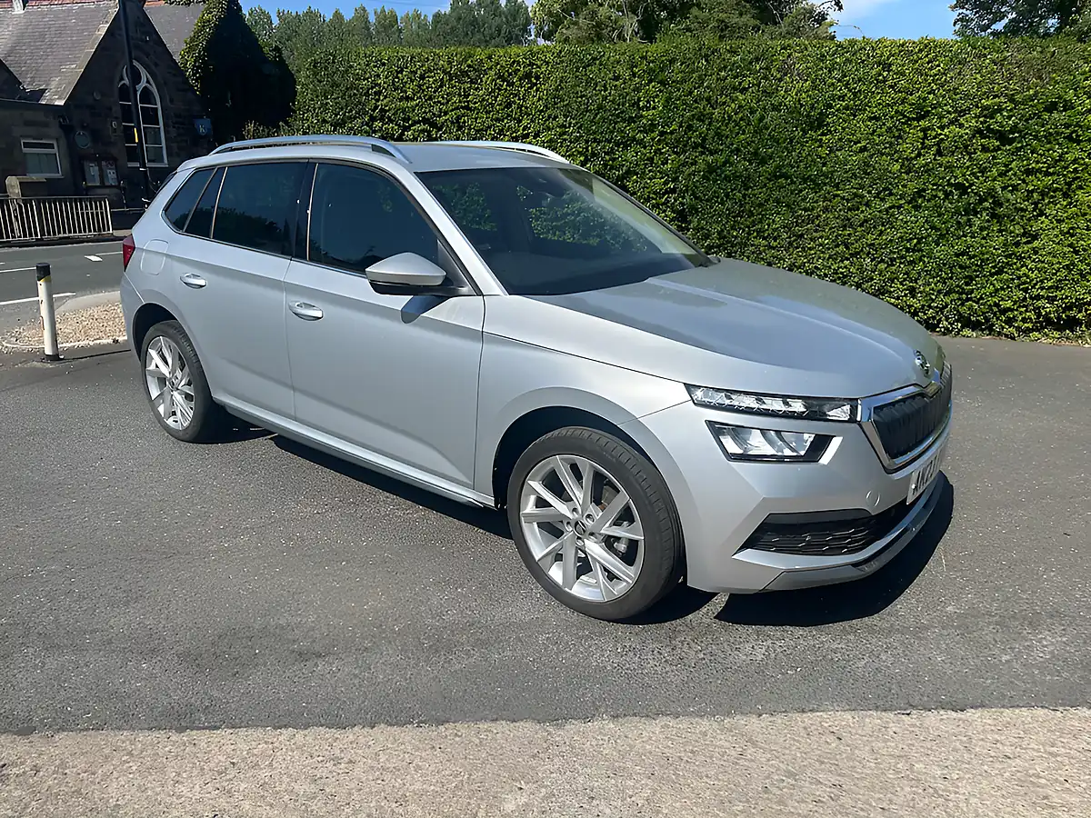 Used 2023 Skoda Kamiq Se L Executive Silver - Front View