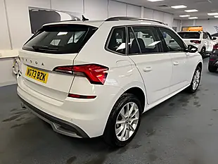 Used 2023 Skoda Kamiq Se White - Interior and Exterior details 4