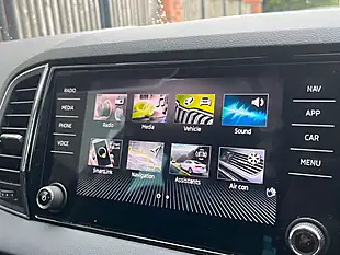 Used 2023 Skoda Karoq Se L Blue - Interior and Exterior details 16
