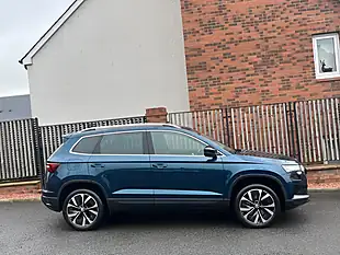 Used 2023 Skoda Karoq Se L Blue - Interior and Exterior details 2