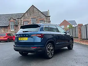 Used 2023 Skoda Karoq Se L Blue - Interior and Exterior details 3